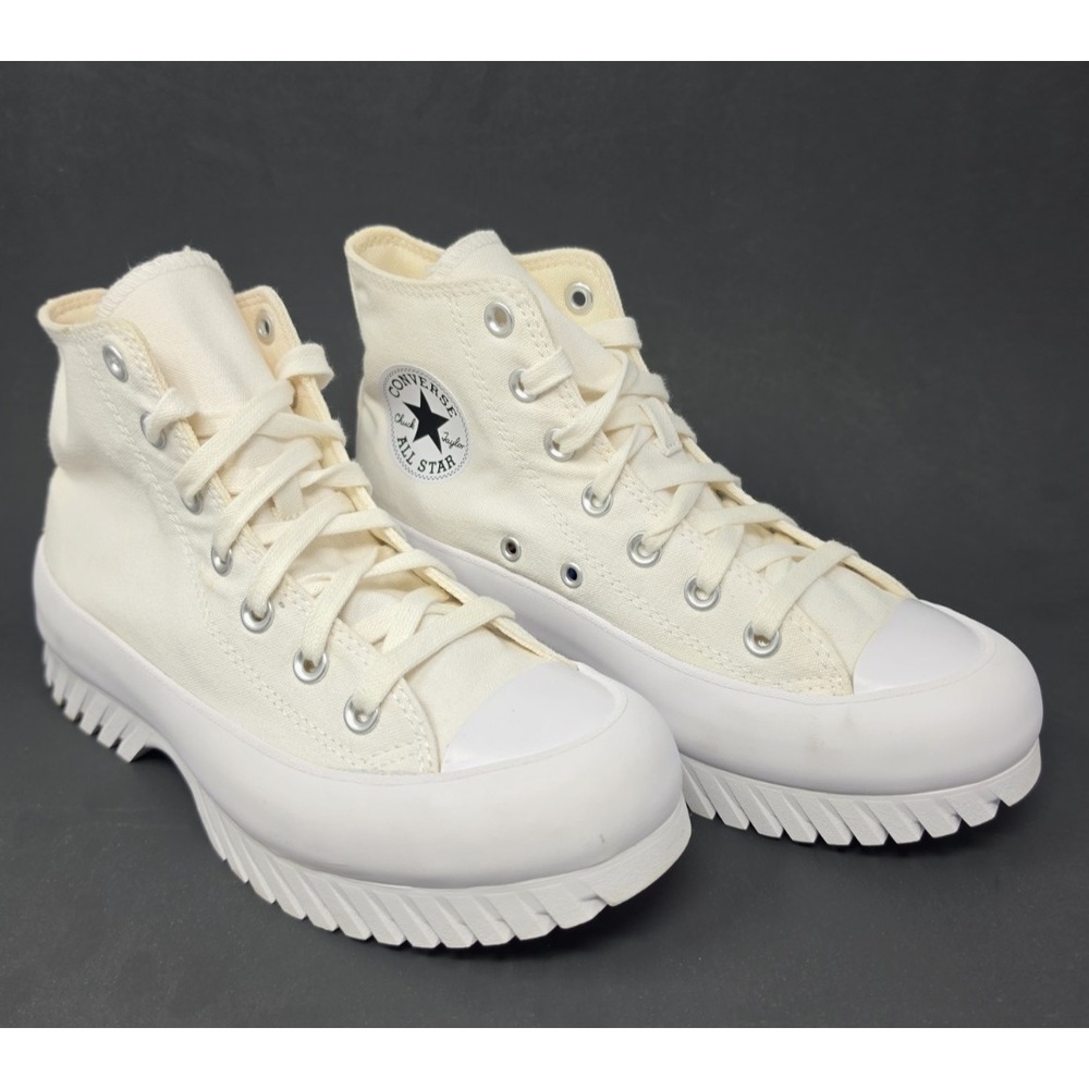 Converse Chuck Taylor All Star Lugged 2.0 Unisex Women's7/Men's 5 Shoe White NWB